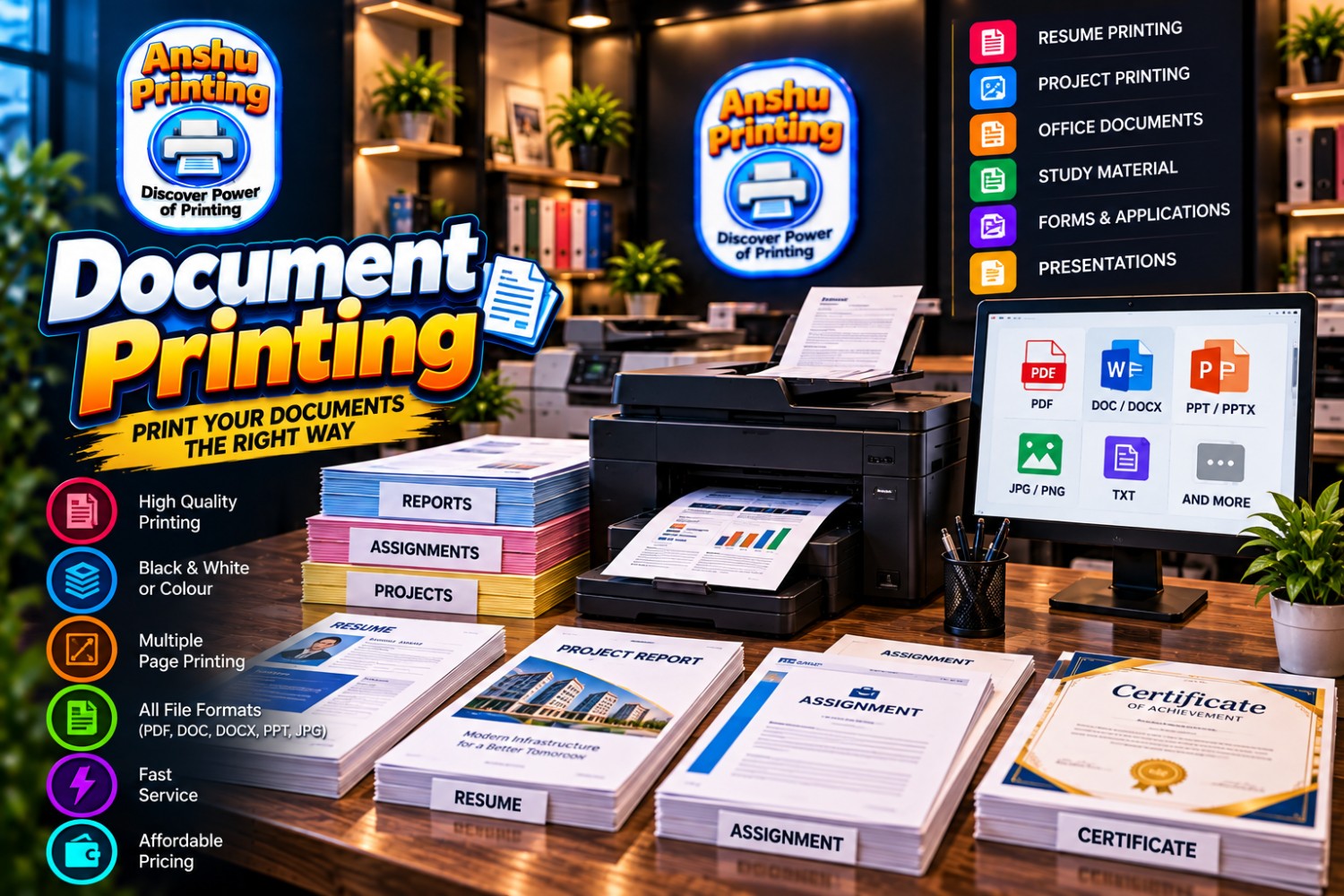 Document Printing sample